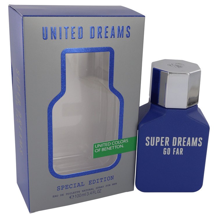 541799 3.4 Oz United Dreams Super Dreams Go Far Eau De Toilette Spray