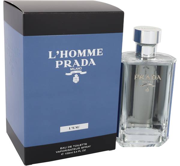 3.4 oz Lhomme Leau EDT Spray for Men