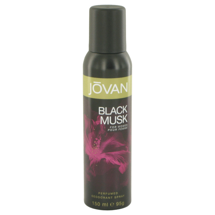518533 Black Musk Deodorant Spray For Women - 5 Oz