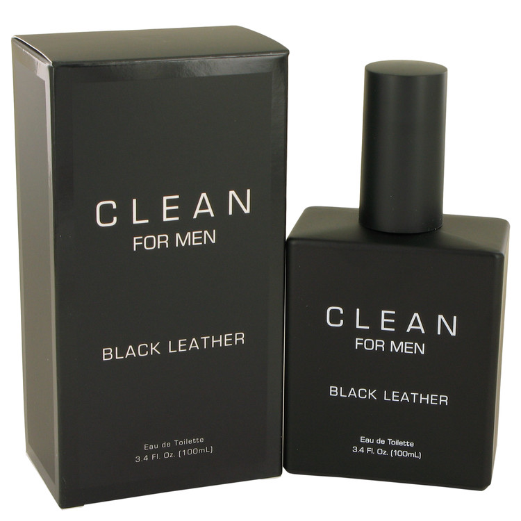 537898 Black Leather Eau De Toilette Spray For Men - 3.4 Oz