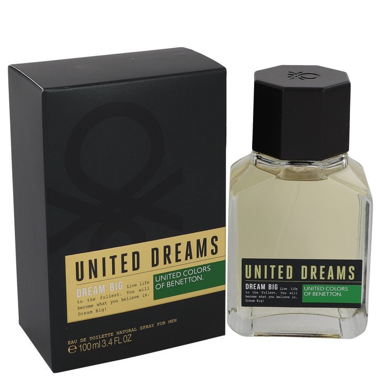 537957 Men United Dreams Dream Big Eau De Toilette Spray - 3.4 Oz
