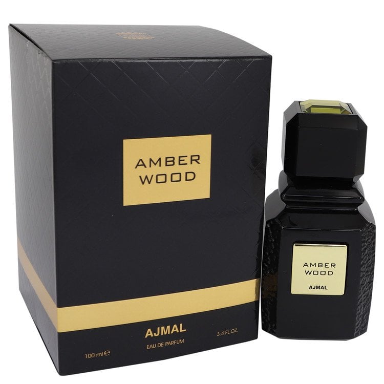 542002 Amber Wood Eau De Parfum Spray For Unisex, 3.4 Oz