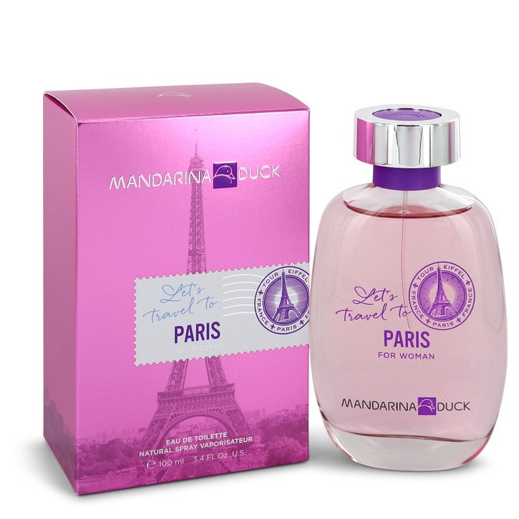544211 3.4 Oz Lets Travel To Paris Perfume Eau De Toilette Spray For Women