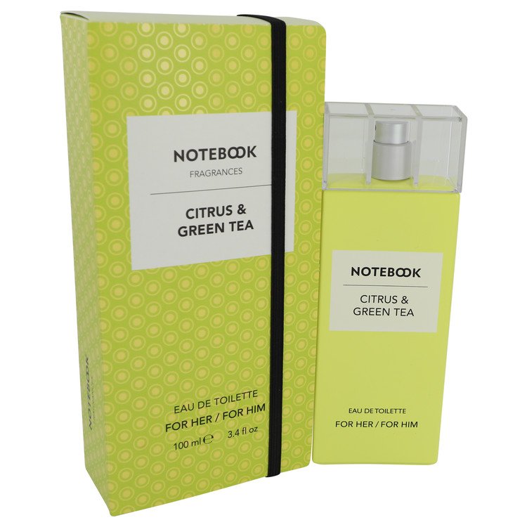 541914 Spa 3.4 Oz Notebook Citrus & Green Tea Perfume Eau De Toilette Spray For Women