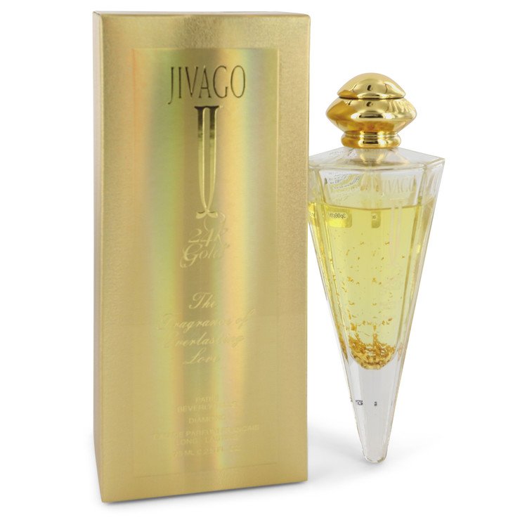 545204 2.5 Oz 24k Gold Diamond Eau De Parfum Spray For Women
