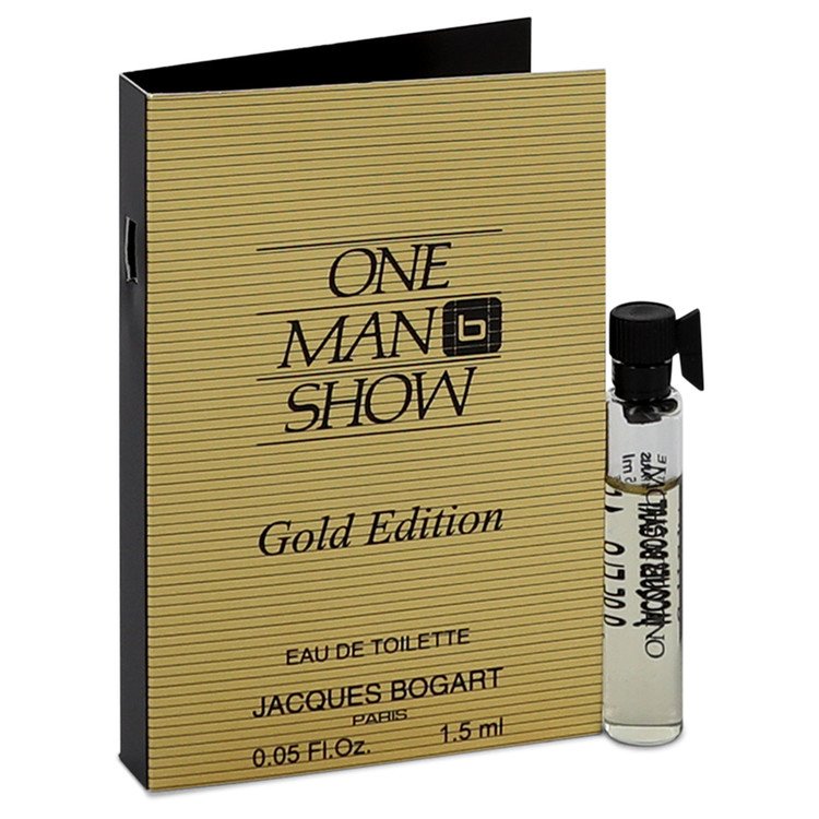 543911 0.05 Oz One Man Show Gold Cologne Vial For Men