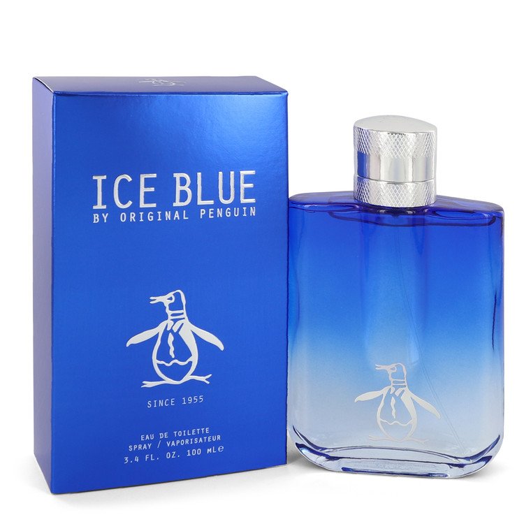 545360 3.4 Oz Ice Blue Cologne Eau De Toilette Spray For Men