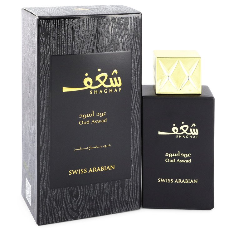 546346 2.5 Oz Shaghaf Oud Aswad Eau De Parfum Spray For Women