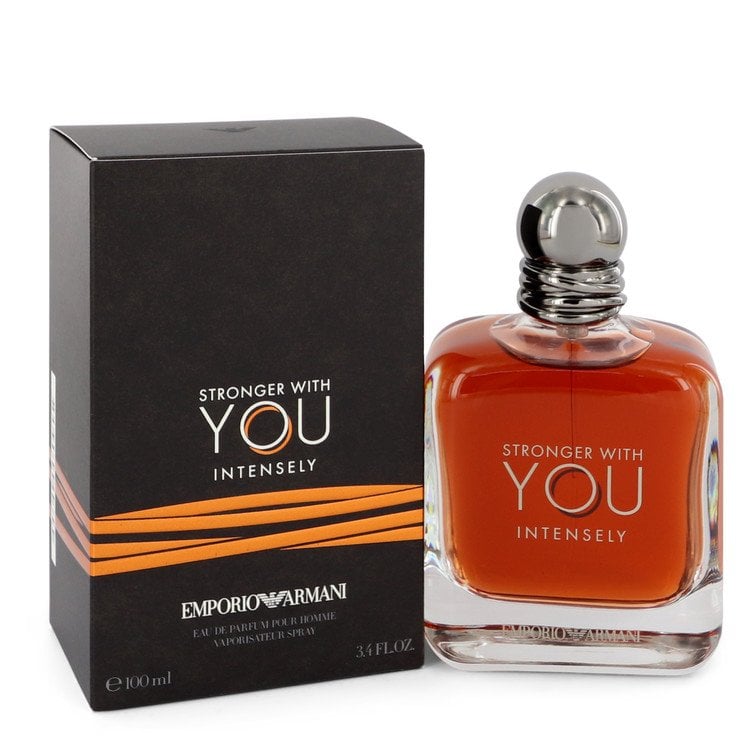 547632 3.4 Oz Men Stronger With You Intensely Cologne Spray
