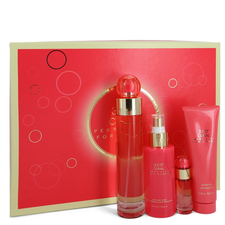 547947 Women Coral Perfume Gift Set