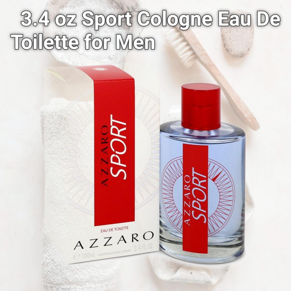 Picture of Azzaro 550630 3.4 oz Sport Cologne Eau De Toilette for Men