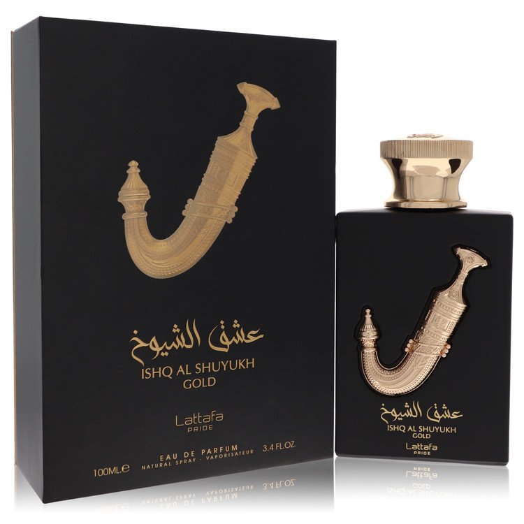 563520 100 ml Pride Ishq Al Shuyukh Gold Cologne Eau De Perfume Spray for Unisex