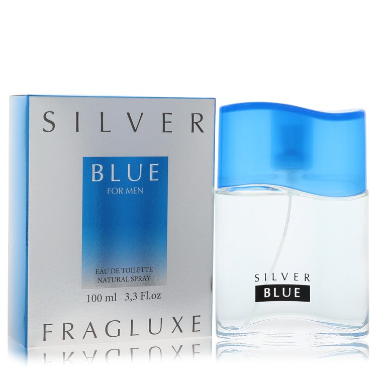 570142 3.3 oz  Silver Blue Eau De Toilette Spray for Men