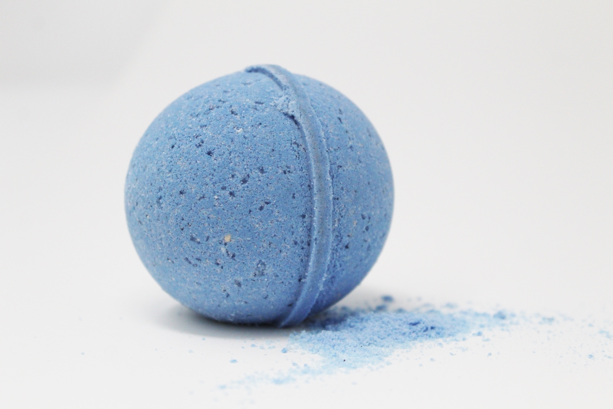 Bbbb Blue Balls Bath Bomb, Various Blue