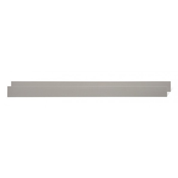 F06464.87 6 X 6 X 80.5 In. Bed Rails, Cool Gray