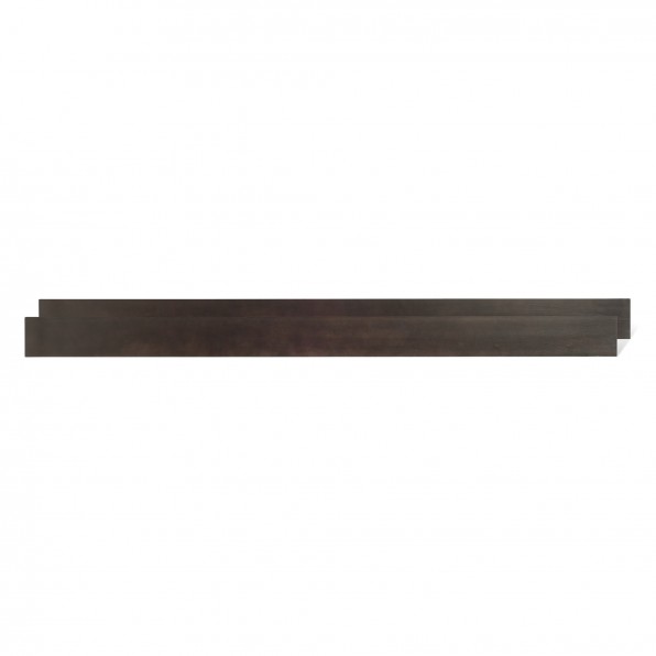 F06474.05 6 X 6 X 80.5 In. Bed Rails, Rich Java