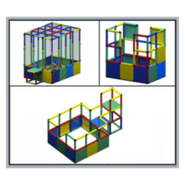 FPBPS-NET Dive in Ball Pit Set, 414 Piece
