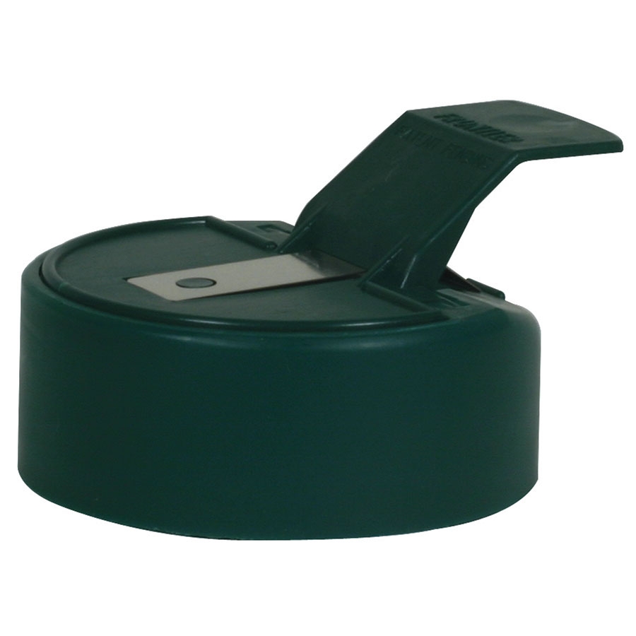 Frontier Natural Products 12400 Quart Self Closing Lid - Green
