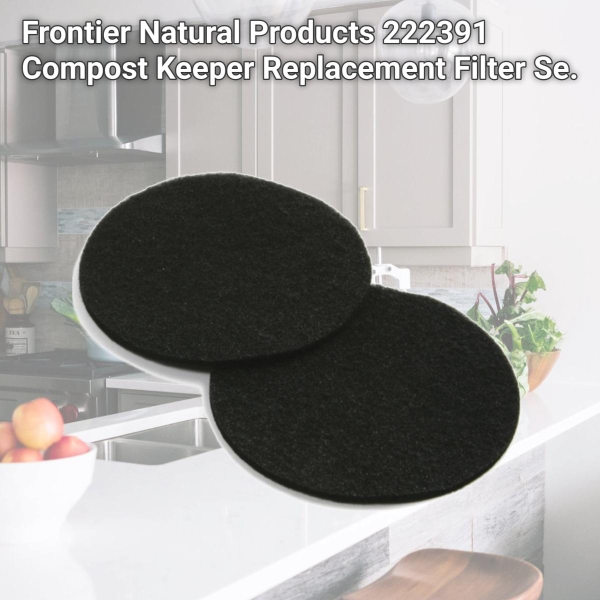 Picture of Frontier Natural Products 222391 Compost Keeper Replacement Filter Se.
