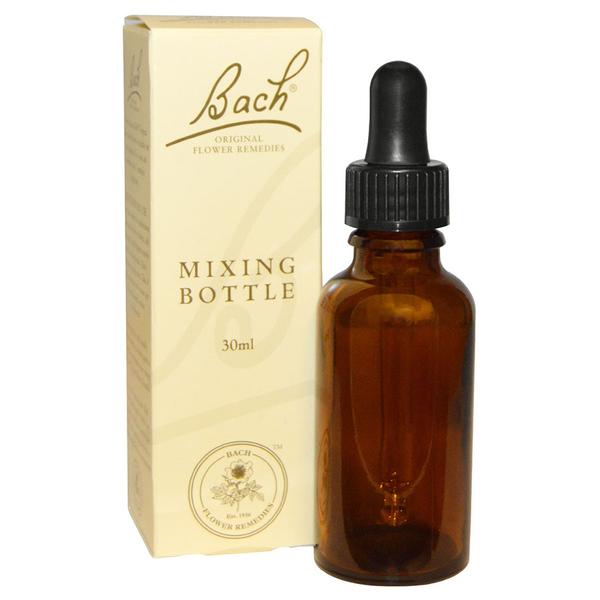213136 1 Oz Bach Flower Remedies Mixing Bottle, Amber Glass