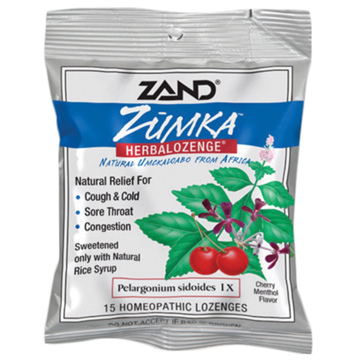 222678 Zand Zumka Herbal Lozenges, Count 15