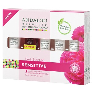 228012 Andalou Naturals 1000 Roses Get Started Skin Care Kit