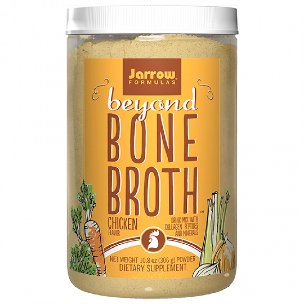 231184 10.8 Oz Jarrow Formulas Chicken Bone Broth Powder