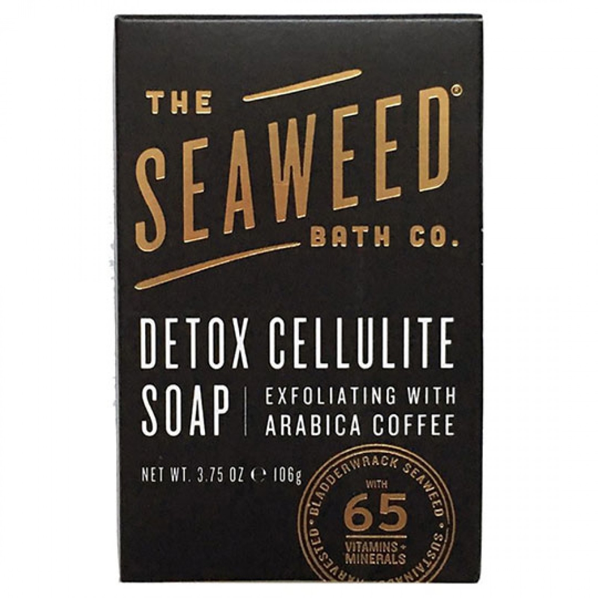 231062 3.75 Oz The Seaweed Bath Co Detox Cellulite Bar Soap