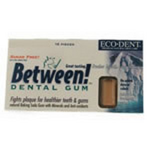 209128 Natural Dental Gum Wintergreen, 12 Piece
