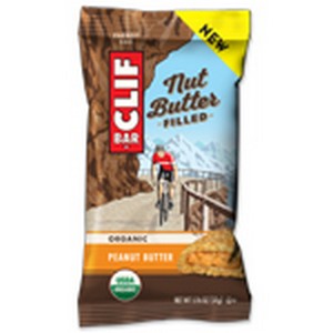 Clif Bar 230691 1.76 Oz Nut Butter Filled Bars Peanut Butter, 12 Bars Per Box