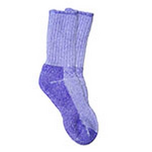 230994 9-11 Organics Killington Mountain Hiker Socks, Purple