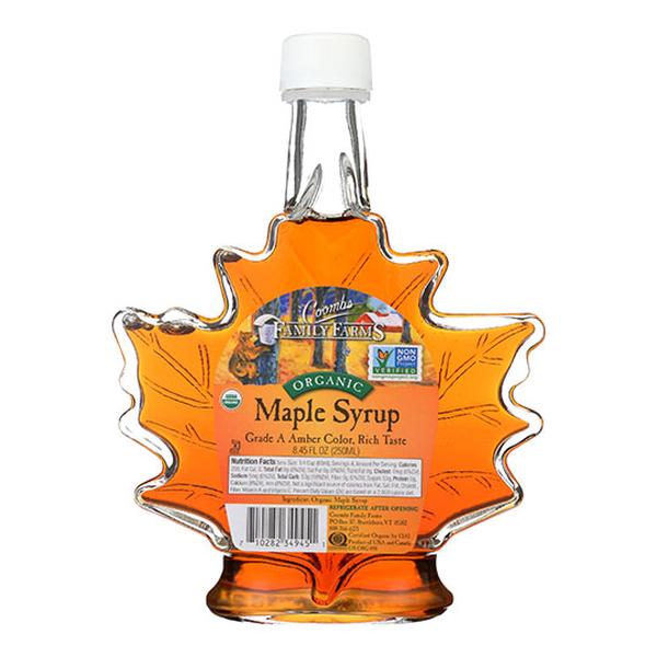232494 8.45 Oz Grade-a Amber Color Rich Taste Leaf Bottle