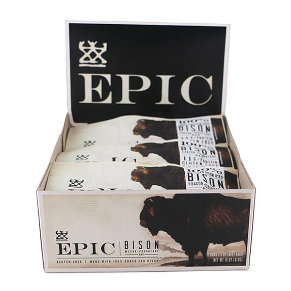 Epic 232159 1.3 Oz Bison Bacon Cranberry Soap Bar, Box Of 12