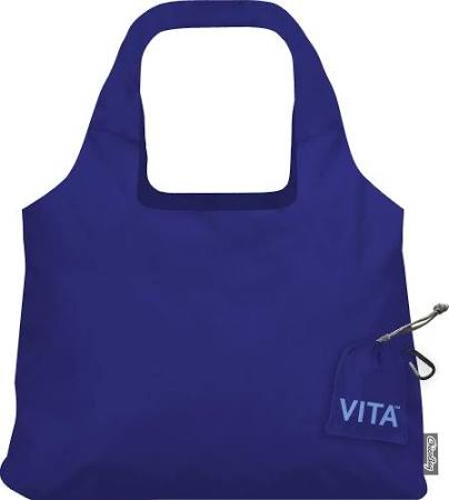 233241 Mazarine Blue Vita Shopping Bags