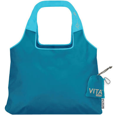 233245 Clarity Blue Vita Repete Shopping Bags