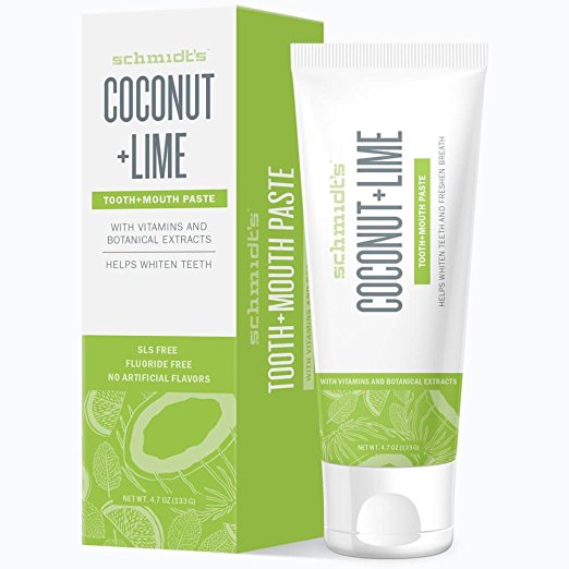 233420 4.7 Oz Natural Coconut Lime Tooth & Mouth Paste
