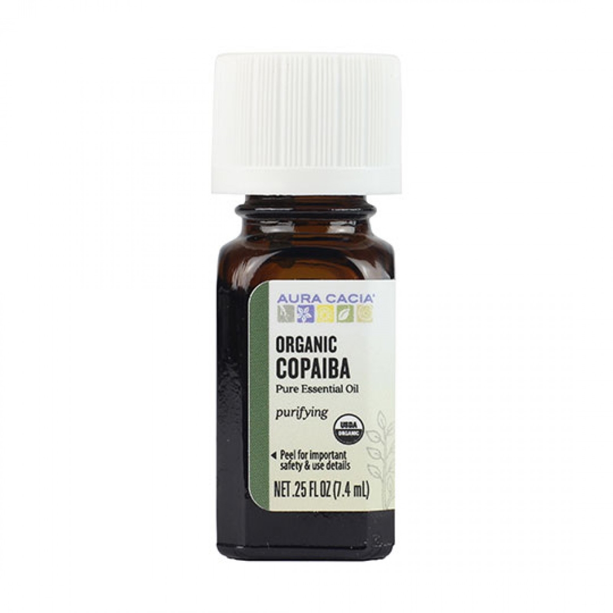 190863 0.25 Fl. Oz Organic Copaiba Essential Oil