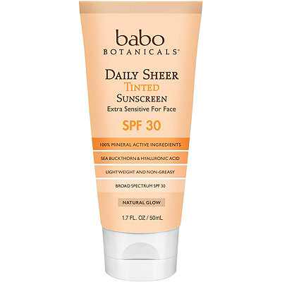 233625 1.7 Oz Spf 30 Daily Sheer Fragrance Free Tinted Sunscreen