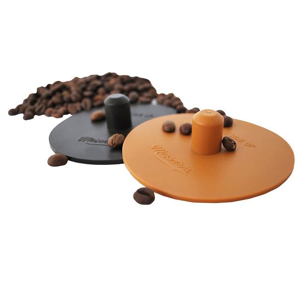 234119 Storage Solutions Wide Mouth Silicone Coffee Bean Caps, Pack Of 2