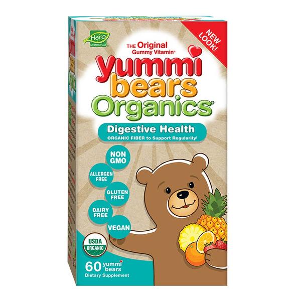233891 Children Gummy Vitamins Digestive Health, Yummi Bears Organics - 60 Count