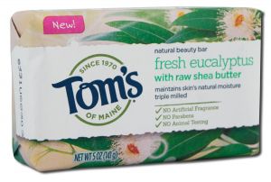 Toms Of Maine 235158 5 Oz Body Care Eucalyptus Moisturizing Bar Soaps