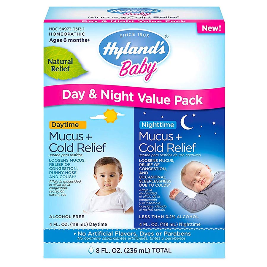 234832 8 Fl. Oz Baby Mucus Plus Cold Relief Day & Night Value Pack