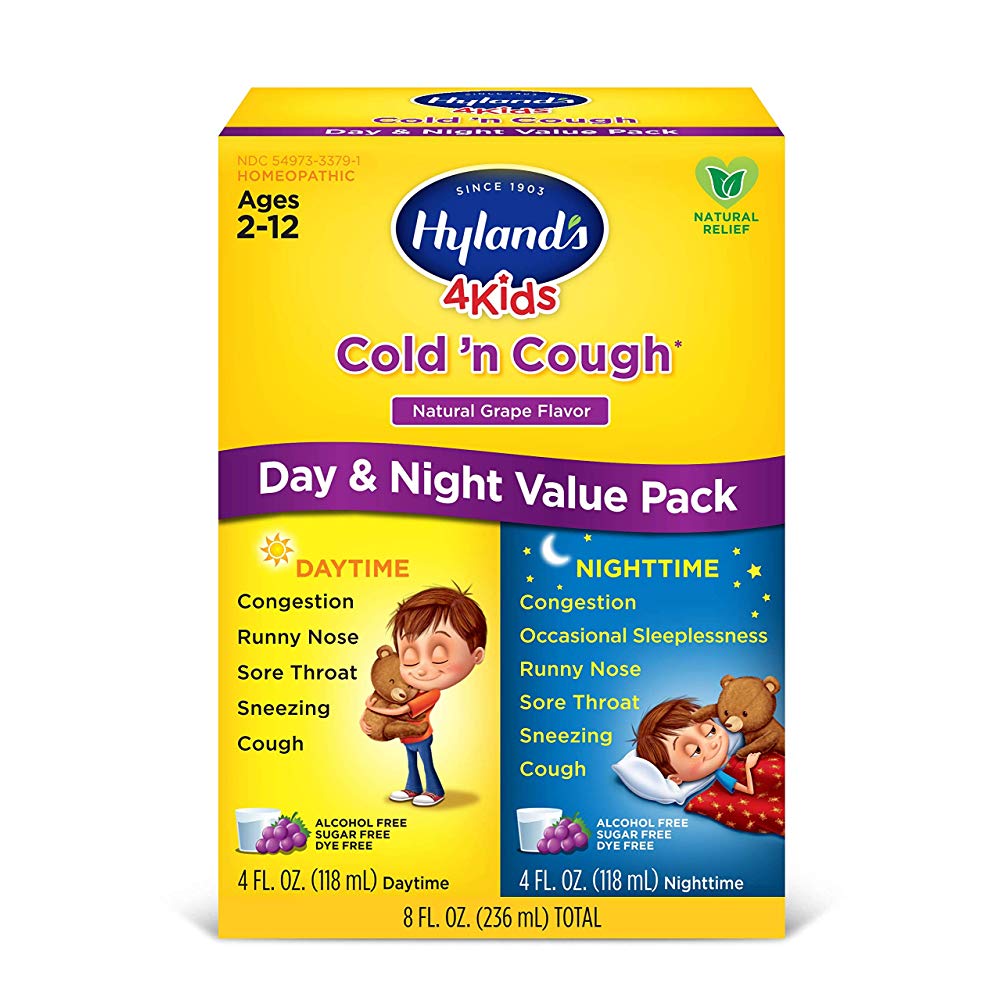 234833 8 Fl Oz 4 Kids Cough & Cold Day & Night Value Pack, Grape