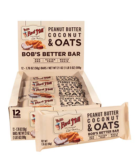 235300 1.76 Oz Gluten-free Peanut Butter Coconut Oat Bars - Pack Of 12
