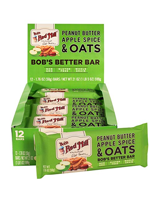 235301 1.76 Oz Gluten-free Peanut Butter Apple Oat Bars - Pack Of 12