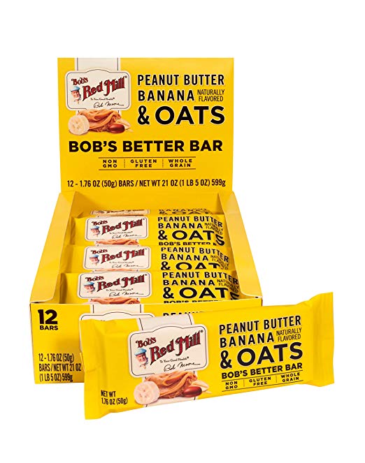 235302 1.76 Oz Gluten-free Peanut Butter Banana Oat Bars - Pack Of 12
