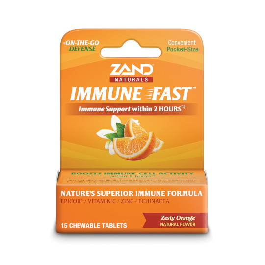 235984 Immune Fast Orange Chewable Tablets - 15 Count