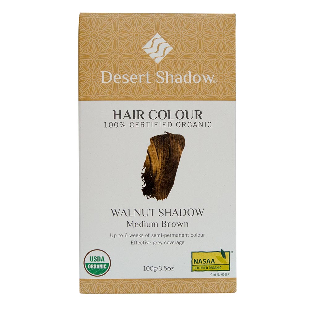 235783 3.5 Oz Organic Hair Color - Walnut Shadow & Medium Natural Brown