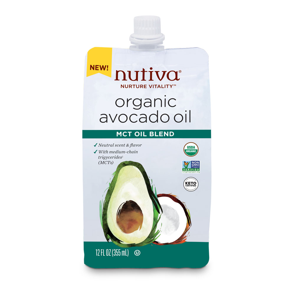 Organic MCT Avocado Oils Blend, 12 fl oz