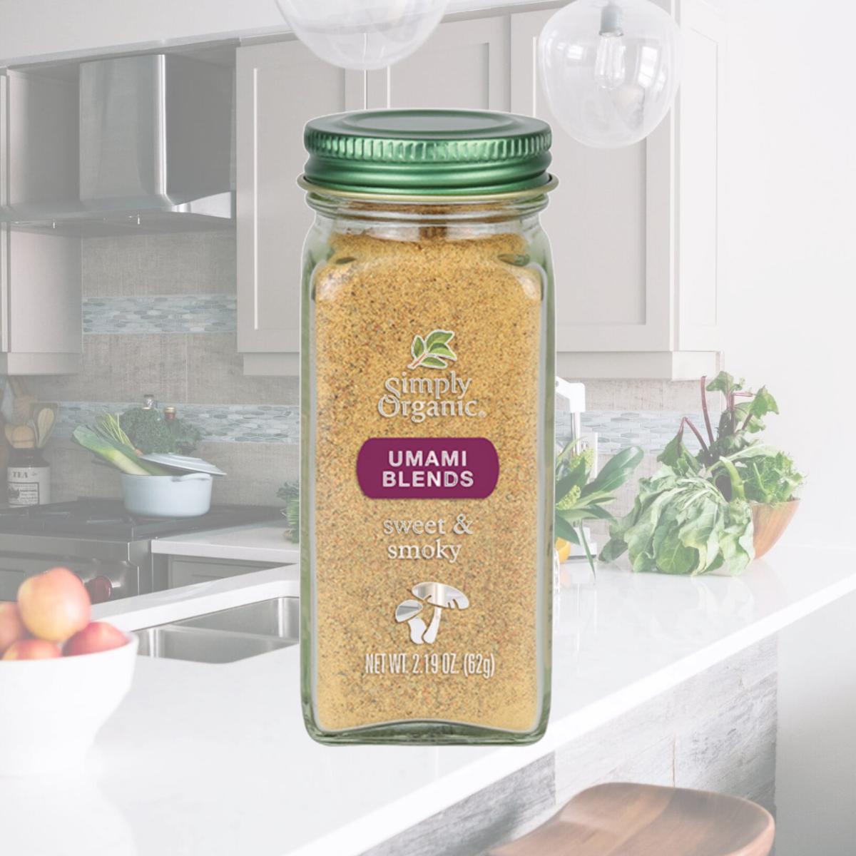 Picture of Simply Organic 15738 Sweet & Smoky Umami Blend Powder